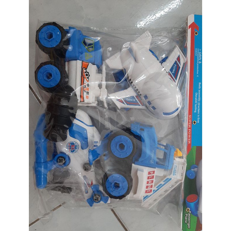 Xe - máy bay tháo ráp bộ 4 chiếc