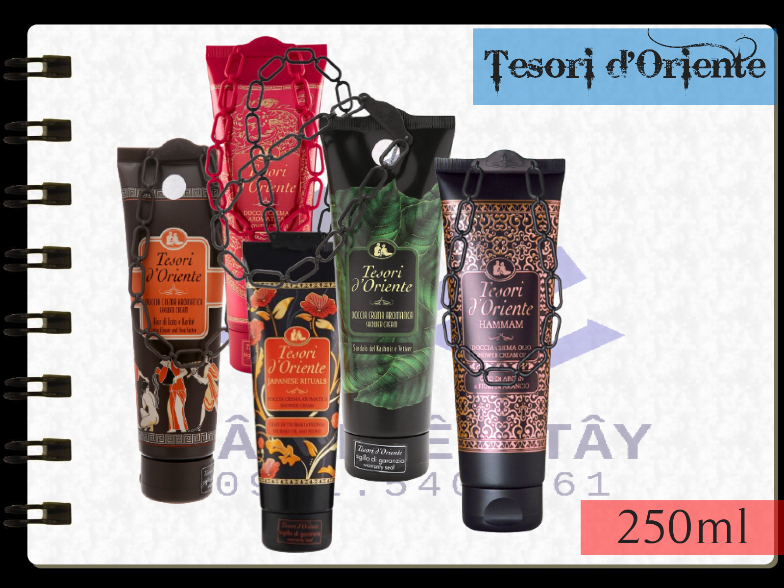 Tesori d'oriente - sữa tắm nước hoa tesori d'oriente 250ml