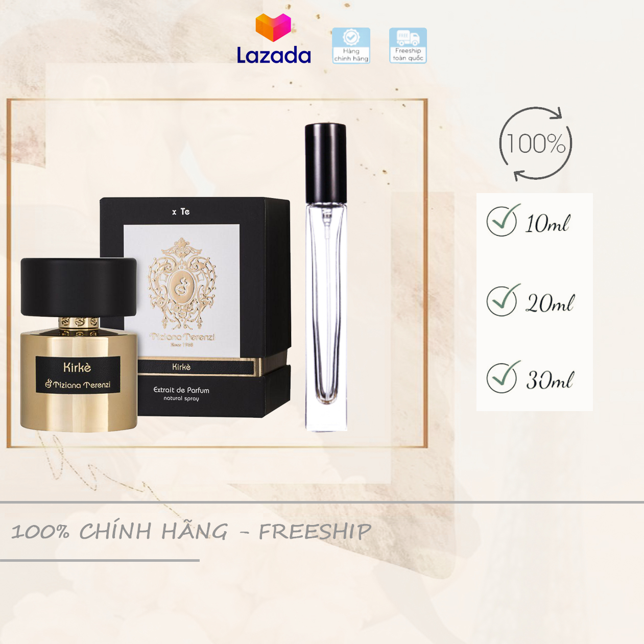 Unisex Tiziana Terenzi Kirke Extrait de Parfum