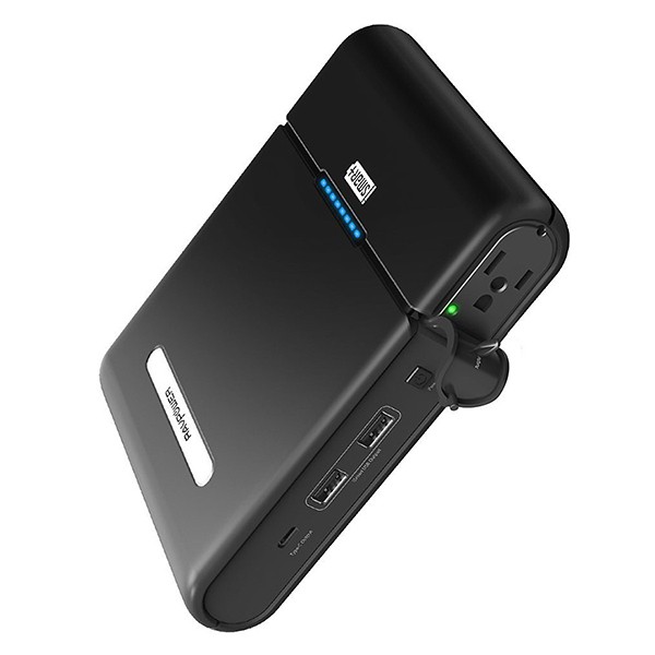 Pin sạc dự phòng Laptop, Macbook RAVPower RP-PB055-27000mAh AC 220V, PD 60W (bản 2020)