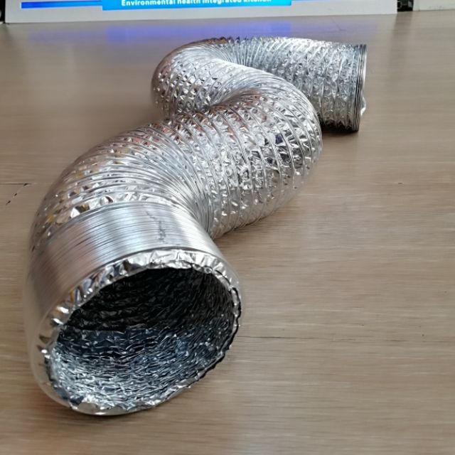 Ống bạc máy hút mùi, ống bạc mềm lõi thép, ống nhôm sun