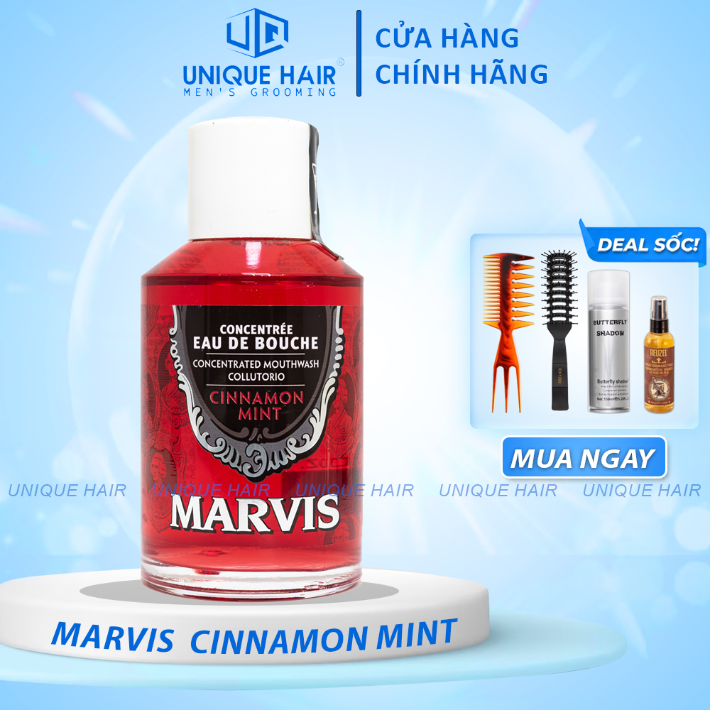 Nước súc miệng Marvis collection 120ml - Chính hãng - New 2024