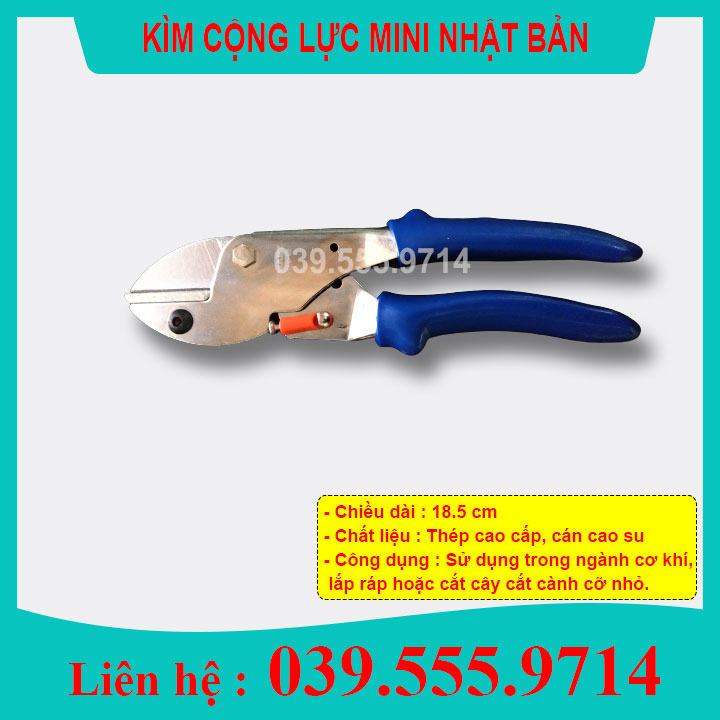 Kìm ( Kéo ) Cộng Lực Mini Nhật Bản 200Mm- Kìm cắt sắt, thép