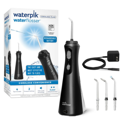 Máy tăm nước cầm tay Waterpik Cordless Plus WP-462 mẫu mới / Cordless Pearl chính hãng BH 12 tháng
