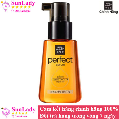 Tinh chất dưỡng tóc phục hồi tóc Mise En Scène Perfect Serum #Original 80ml - Serum dưỡng tóc Perfect - Dầu dưỡng tóc Miseen Perfect