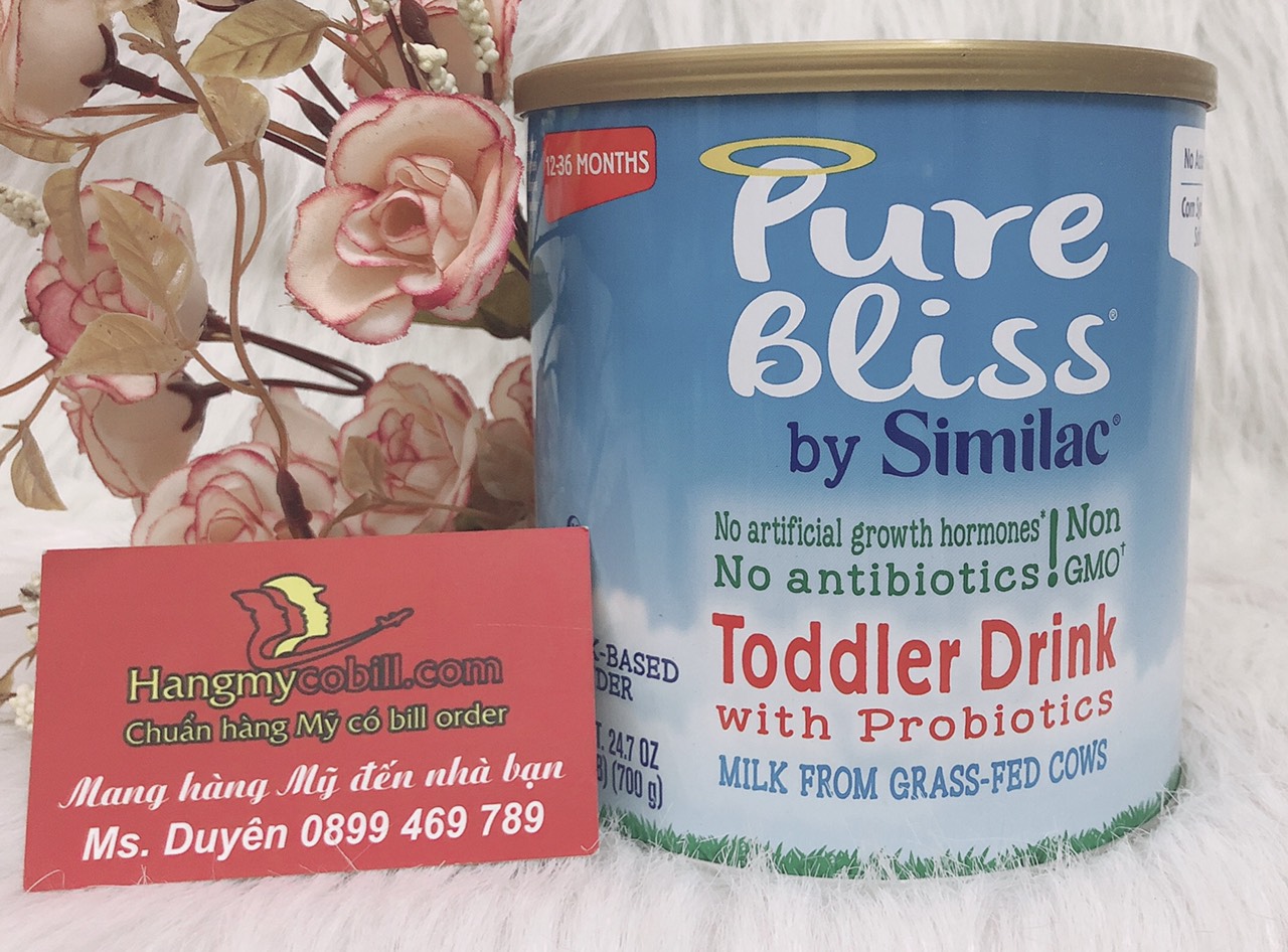 Sữa similac pure bliss toddler non gmo -700gr