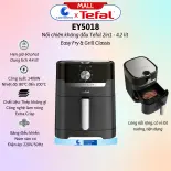 Nồi chiên không dầu kiêm nướng Tefal EY5018 Easy Fry & grill XL Classic (màu đen - cơ - 4,2L) - Hàng Chính Hãng - Bảo Hành 12 Tháng
