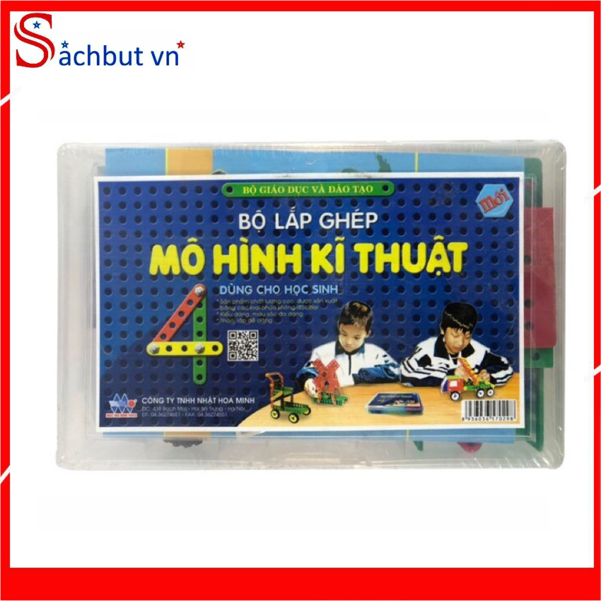 Bộ Lắp Ghép Mô Hình Kỹ Thuật Lớp 4 Của Nhật Hoa Minh - Theo tiêu chuẩn của Bộ Giáo Dục Và Đào Tạo