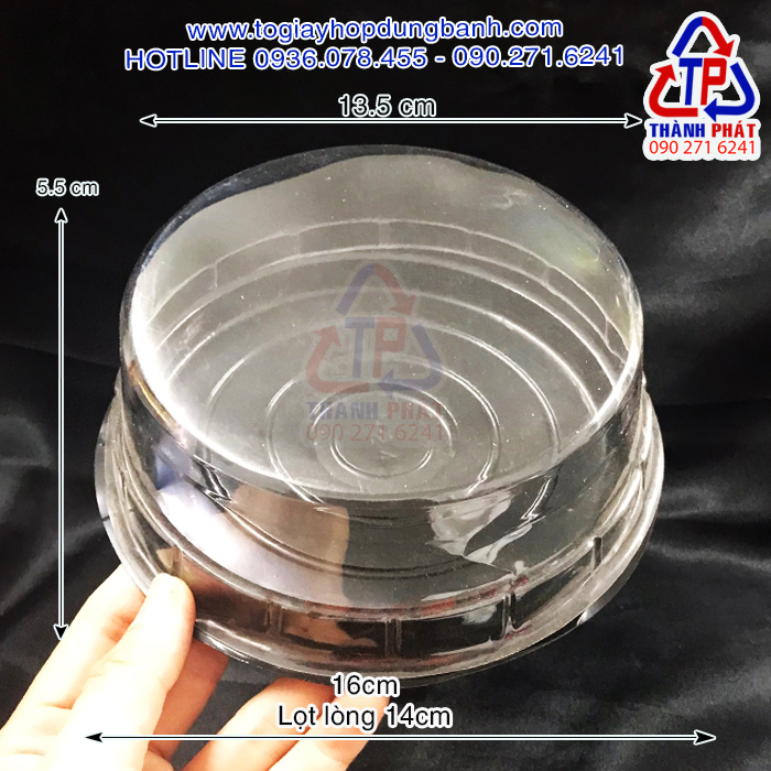 50 Hộp H24 thấp đế đen đựng bánh crepe sầu riêng - bông lan trứng muối - hộp đựng xôi cúng thôi nôi