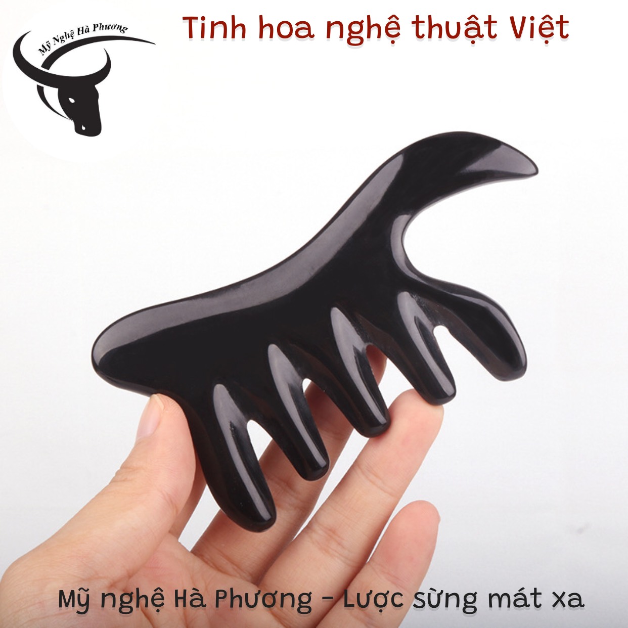 Lược đa năng thần thánh làm đẹp/ massage bằng sừng