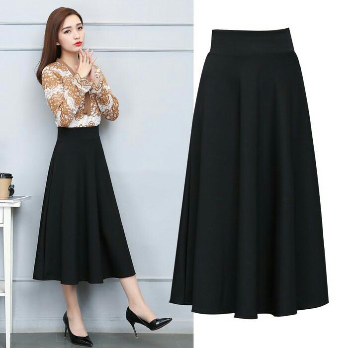 Chân Váy Xòe Dài Thanh Lịch