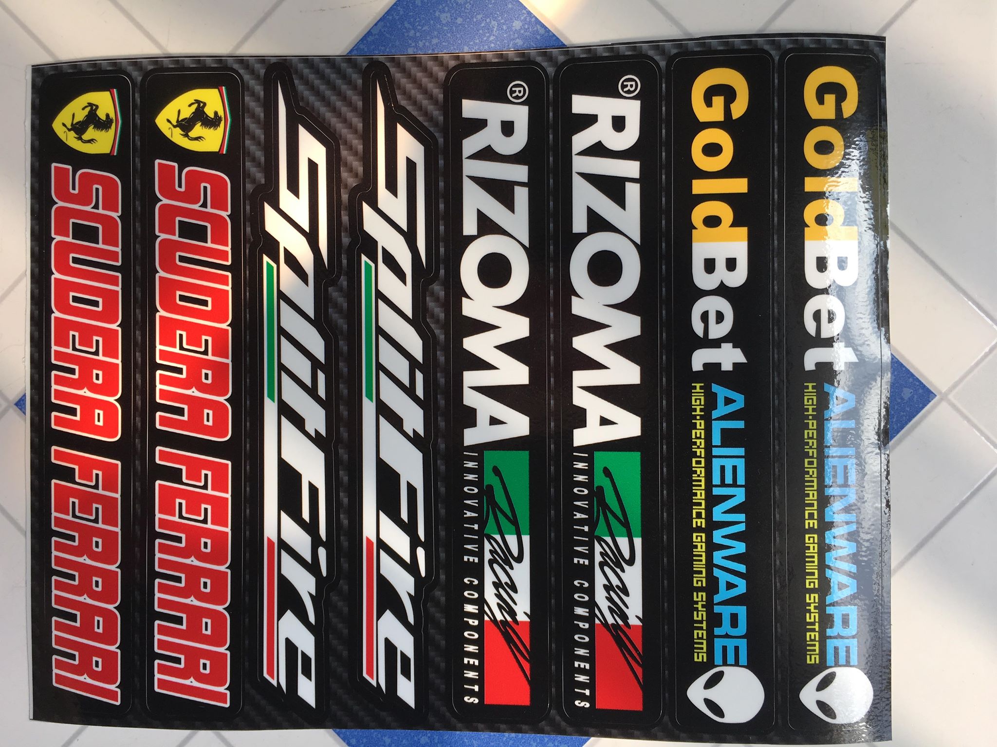 [HCM]Sét tem dán gắp dán phuộc goldber rizoma