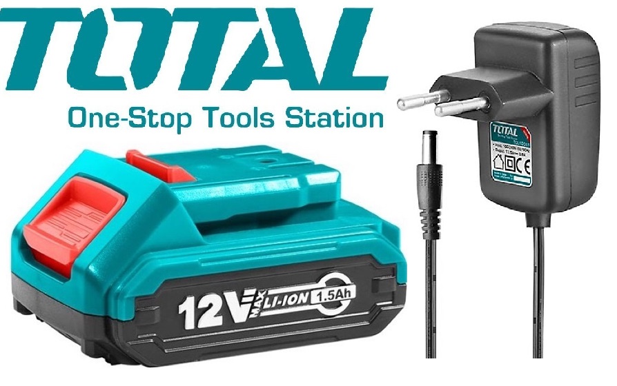 Pin sạc 12v 1.5ah lithium-ion total chính hãng tbli12151