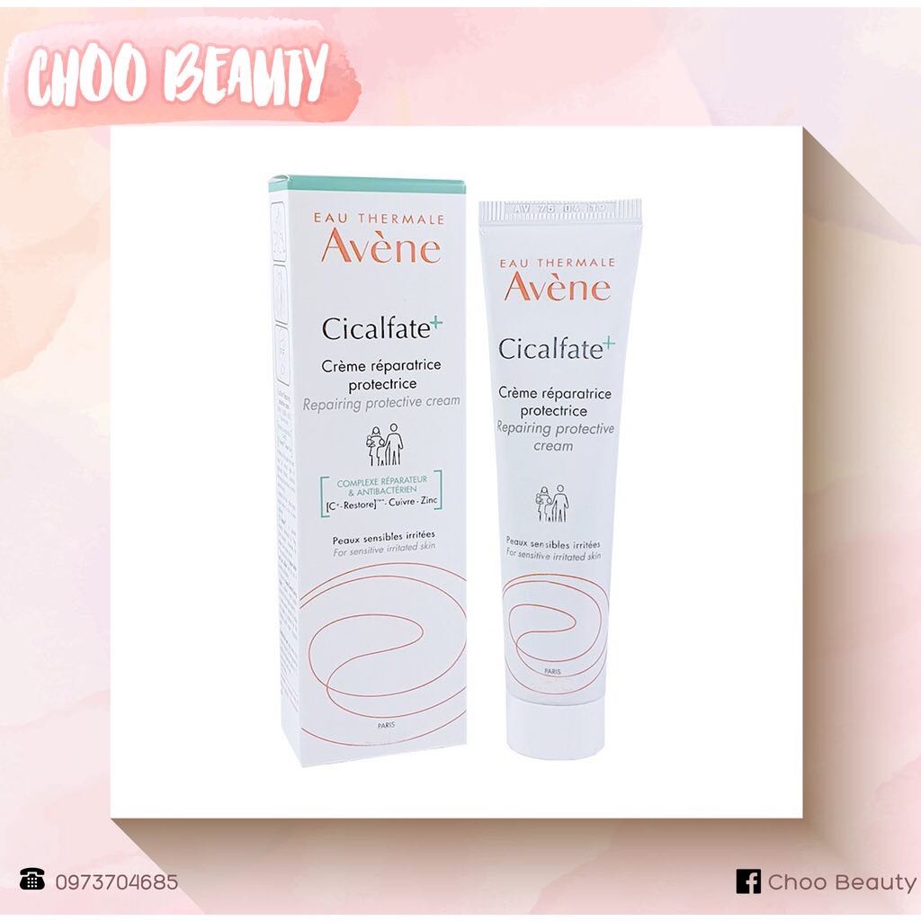 Kem tái tạo hồi phục da Avene Cicalfate Repair Cream