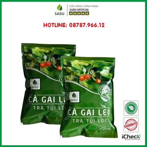 Trà cà gai leo sadu gói 500gr - bảo vệ lá gan của bạn hàng ngày
