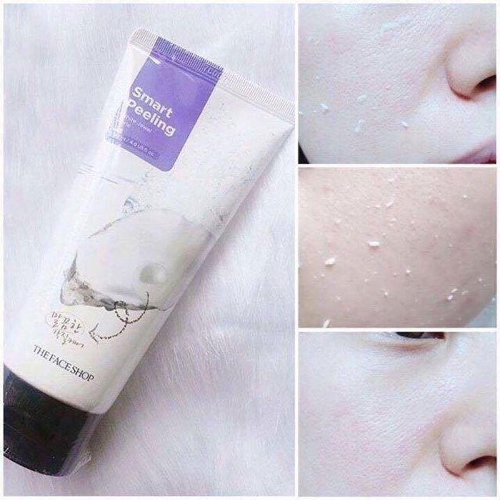 Tẩy da chết The Face shop ngọc trai Smart peeling 120ML