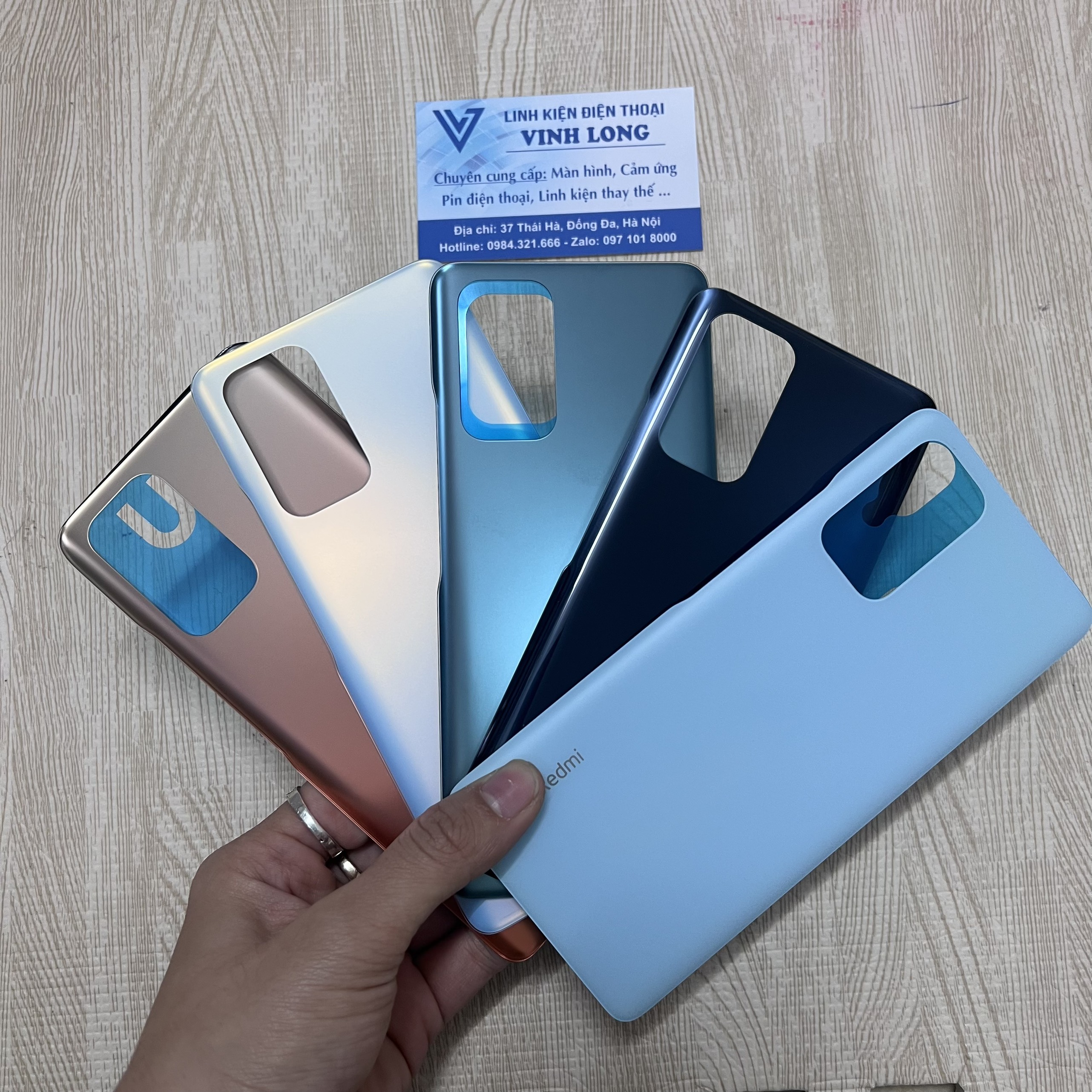 Nắp lưng Xiaomi Redmi note 10 pro - chất lượng cao