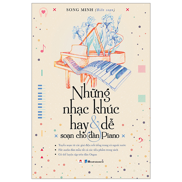 Sách những nhạc khúc hay & dễ soạn cho đàn piano tái bản 2023