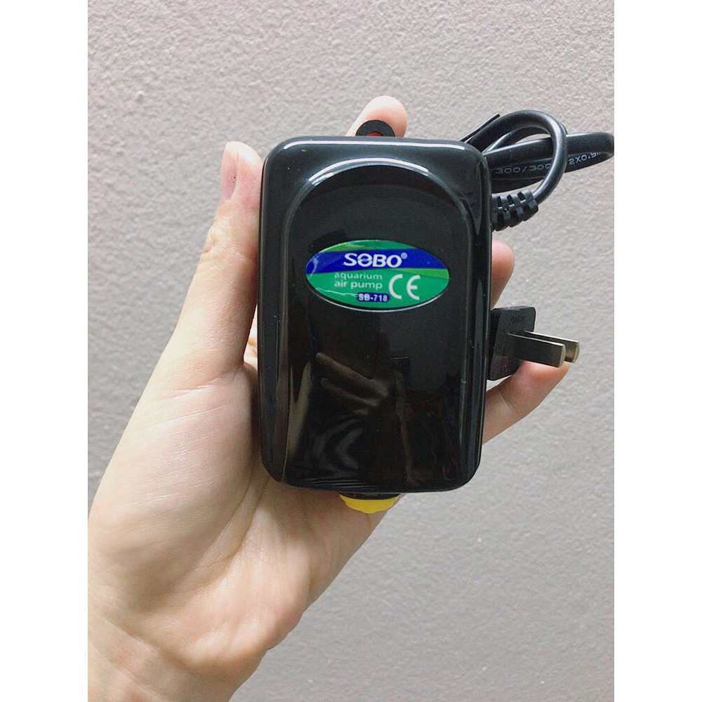 Sủi oxi cho hồ cá sb-718 sủi cực êm