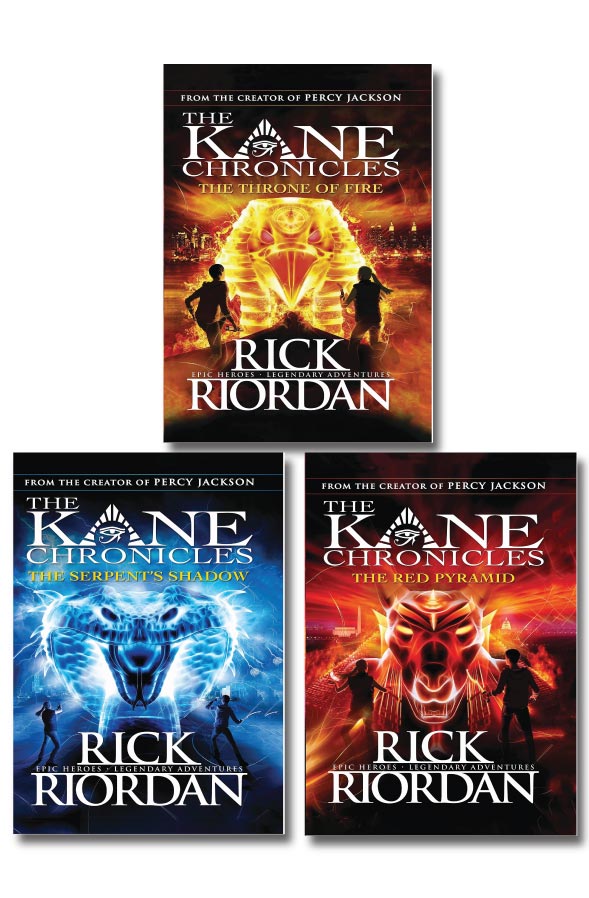 Truyện Tiếng Anh The Kane Chronicles Rick Riordan 3 books