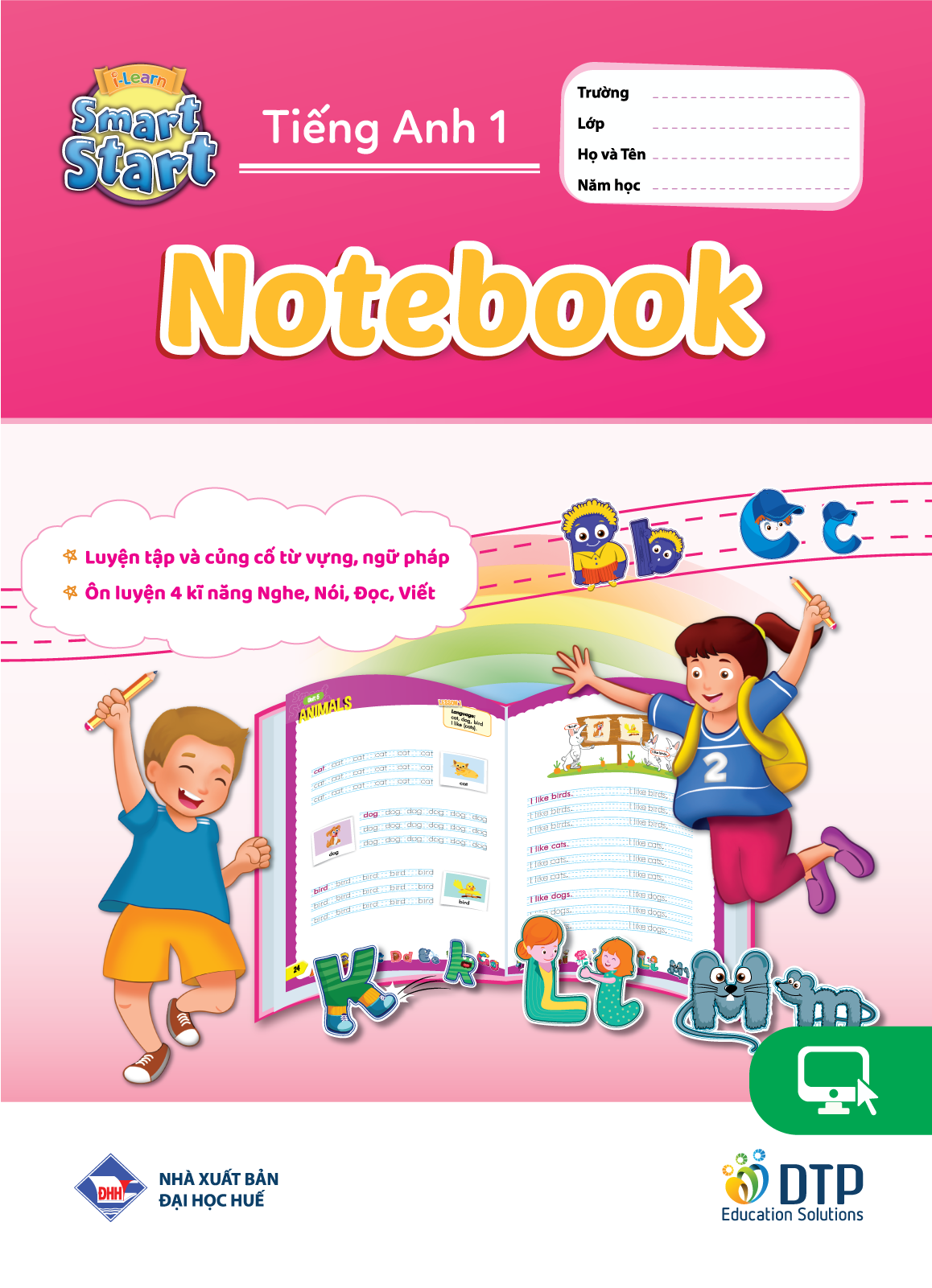 Sách - dtpbooks - Tiếng Anh 1 i-Learn Smart Start - Notebook