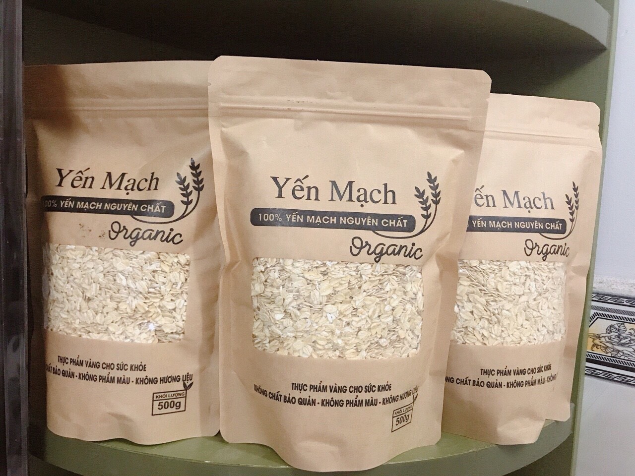 [HCM]Yến mạch Úc tươi gói 500g