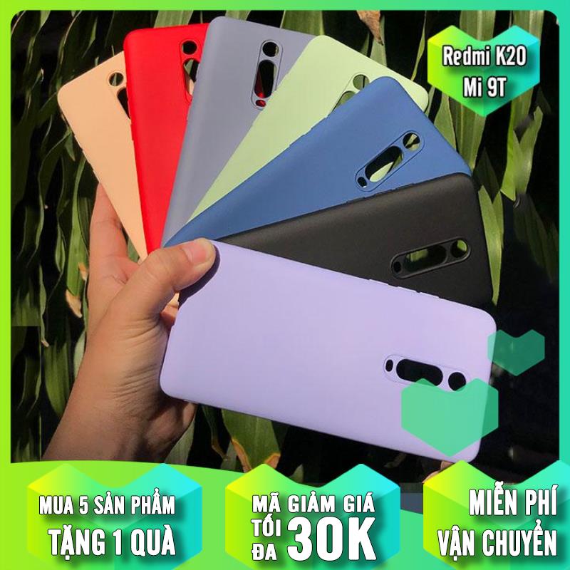 Ốp lưng Xiaomi Mi 9T / Redmi K20 nhựa TPU dẻo màu, mặt trong vải nhung My Choice