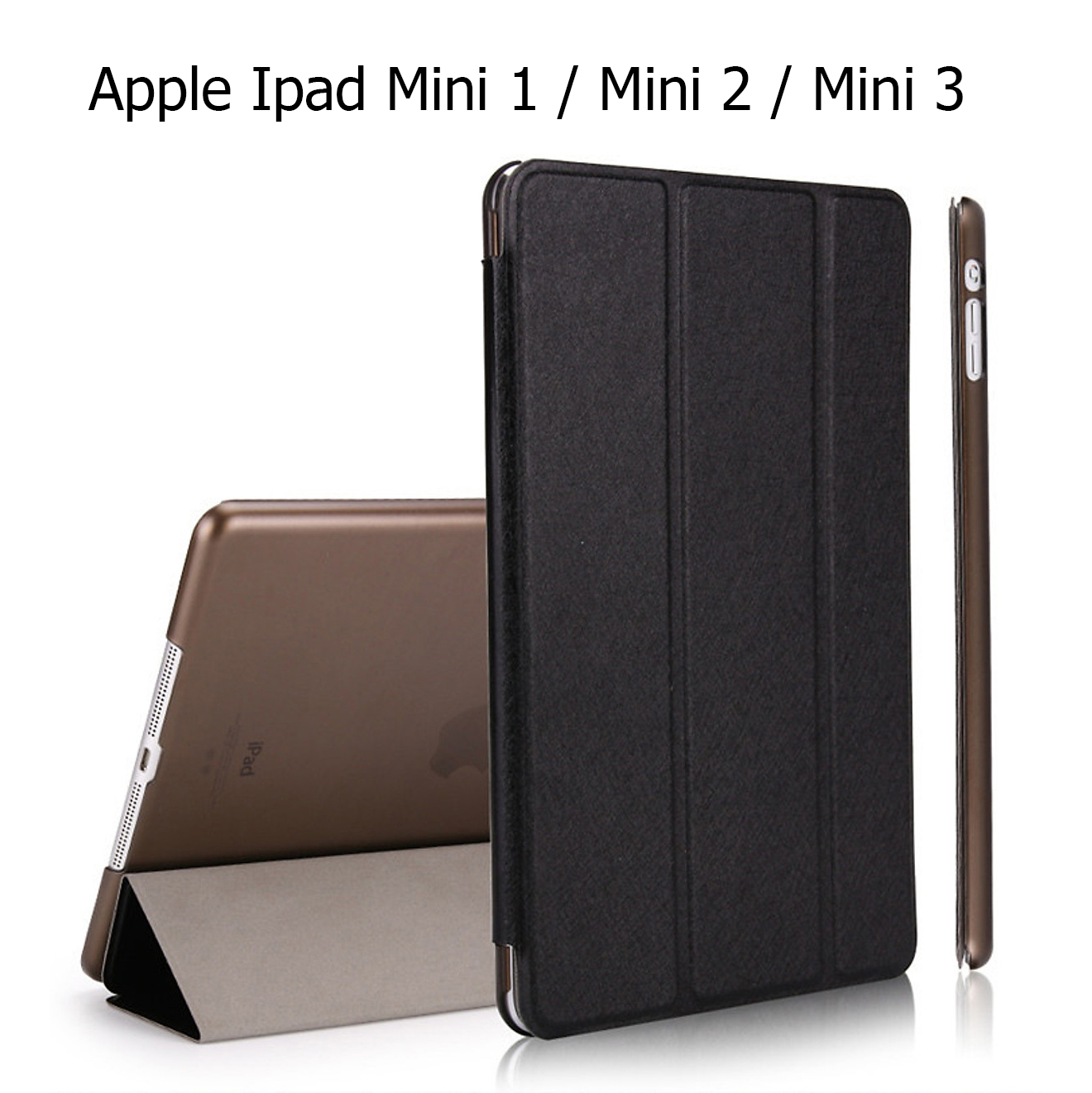 Bao Da Cover Cho Apple Ipad Mini 1 / Mini 2 / Mini 3 Hỗ Trợ Smart cover