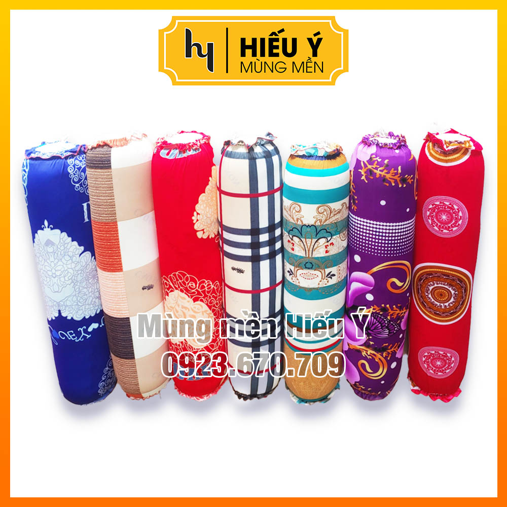 Áo gối ôm thun lạnh, vỏ gối ôm thun lạnh 100cm siêu mềm mát - ảnh thật | mùng mền hiếu ý
