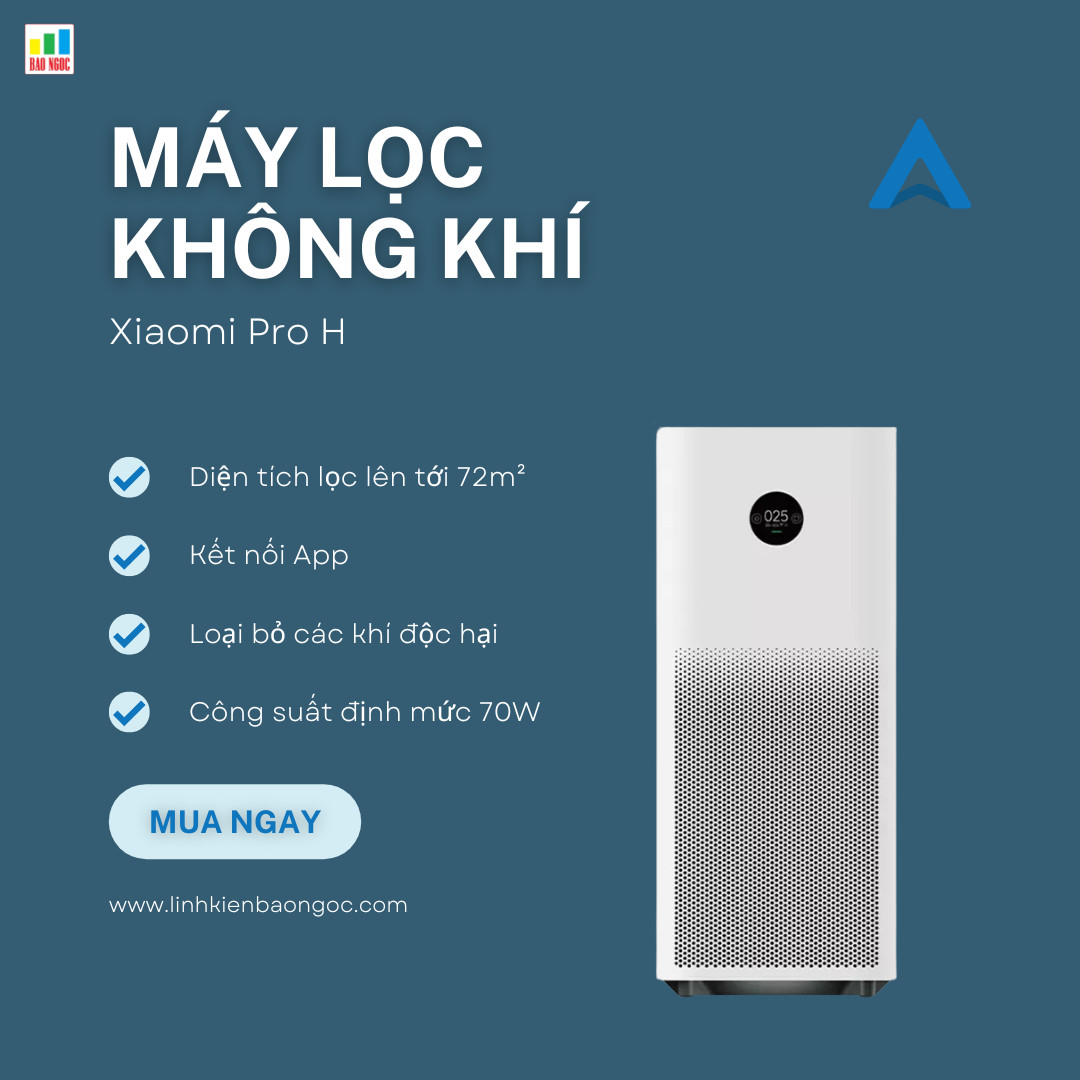 Máy lọc không khí thông minh Xiaomi Air Purifier Pro H