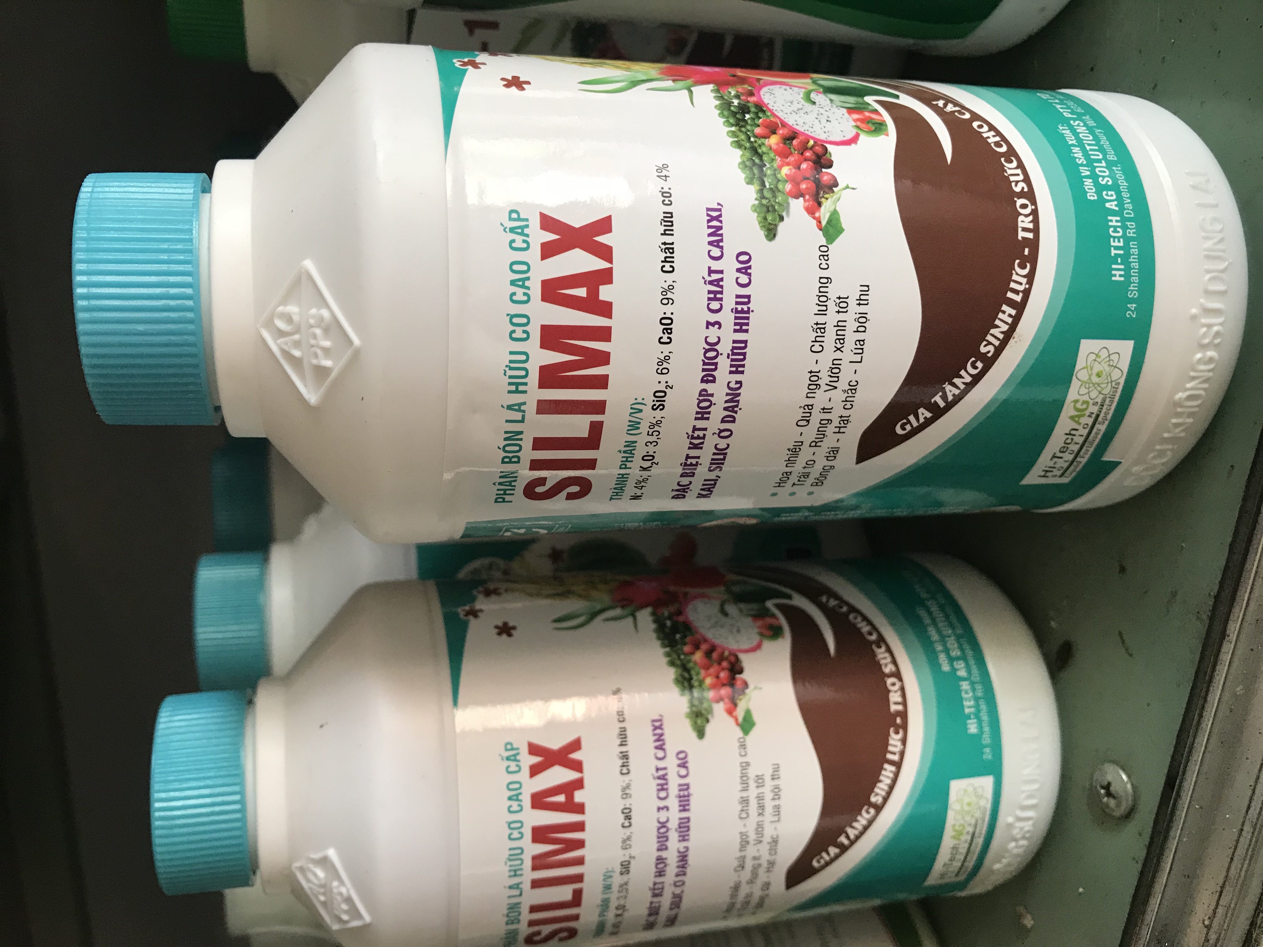 Phân bón lá hữu cơ cao cấp Silimax (chai 500ml) cho Lan, Mai, Hoa, Rau