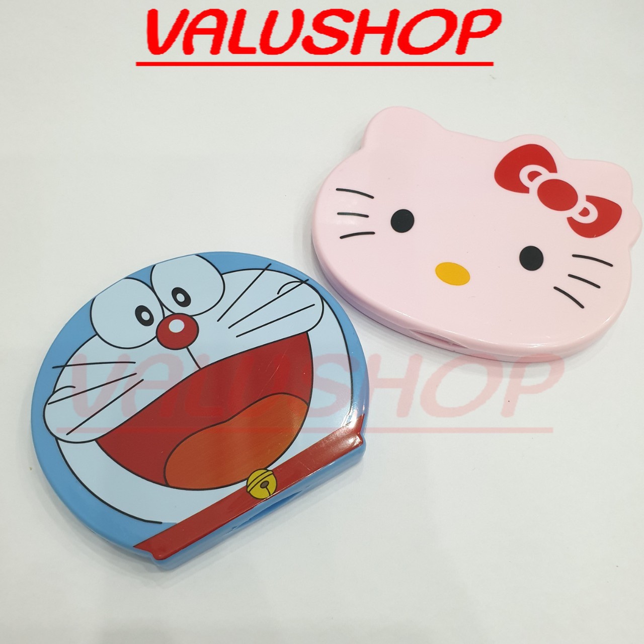 [Chọn mẫu] Gương mini bỏ túi Doraemon, Kitty có lược  MSP: 1046 - 1054