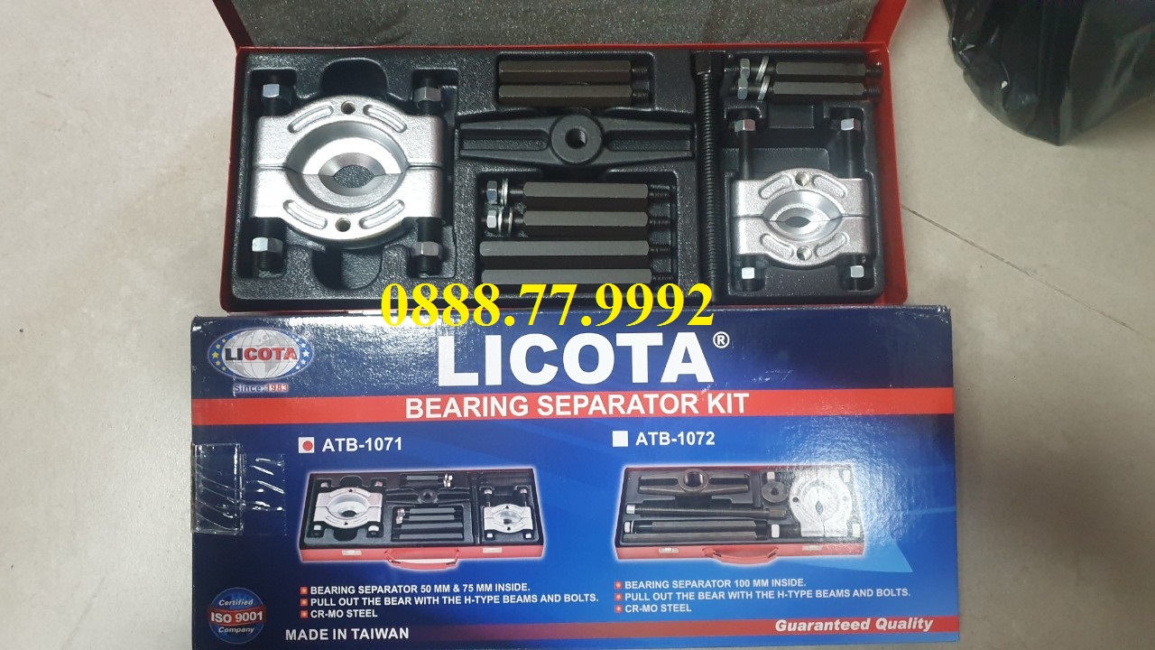 Bộ cảo dĩa 2 dĩa 50mm~75mm licota - atb-1071