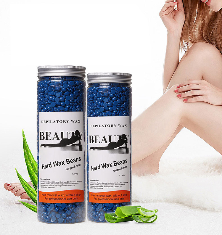 WAX LÔNG BEAUTY 400G + TẶNG 10 QUE GỖ - Tự wax lông an toàn tại nhà - wax lông chuyên nghiệp chất lượng - tẩy lông nách, lông tay, lông chân, wax bikini, ria, mép, body - wax bean - wax hạt đậu - wax lông hiệu quả
