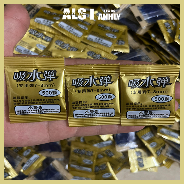 Hạt thạch nở 7mm8mm phụ kiện đồ chơi