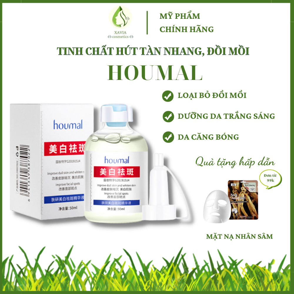 Tinh chất hút tàn nhang đồi mồi HOUMAL - Tinh chất hỗ trợ xóa nám, tàn nhang, đồi mồi, sạm da, dưỡng trắng da hiệu quả
