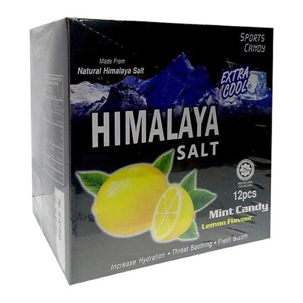 Kẹo chanh muối bạc hà Himalaya hộp