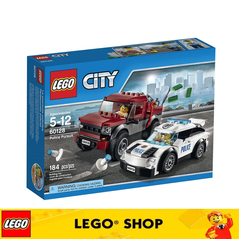 LEGO Bộ đồ chơi Lego City Police Hunting 60128 184 miếng đảm bảo chính