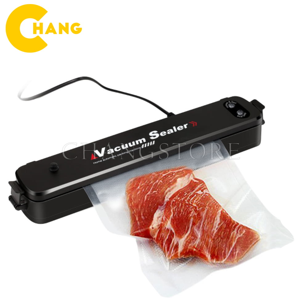 Máy Hút Chân Không Vacuum Sealer Kèm Hàn Miệng Túi  Tiện Lợi Cho Nội Trợ