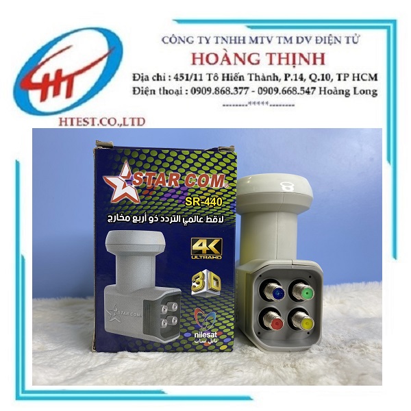KIM THU SÓNG VỆ TINH Ku Band 4 Cổng ra độc lập (4OUT) - SP001137