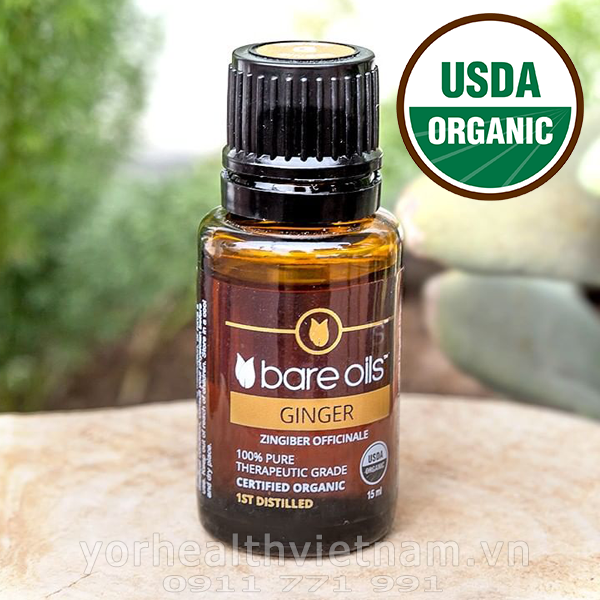 Tinh dầu gừng - Ginger Essential Oil 15ml