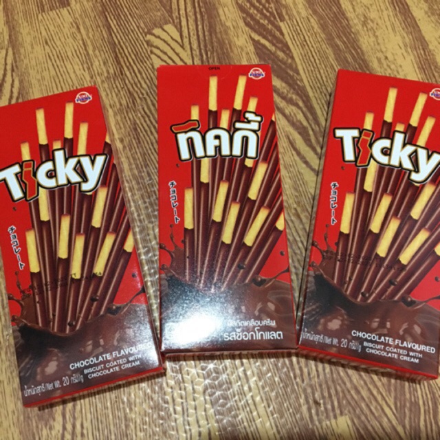 Bánh que các vị Ticky (sô - cô - la) cam kết sản phẩm đúng mô tả chất lượng đảm bảo