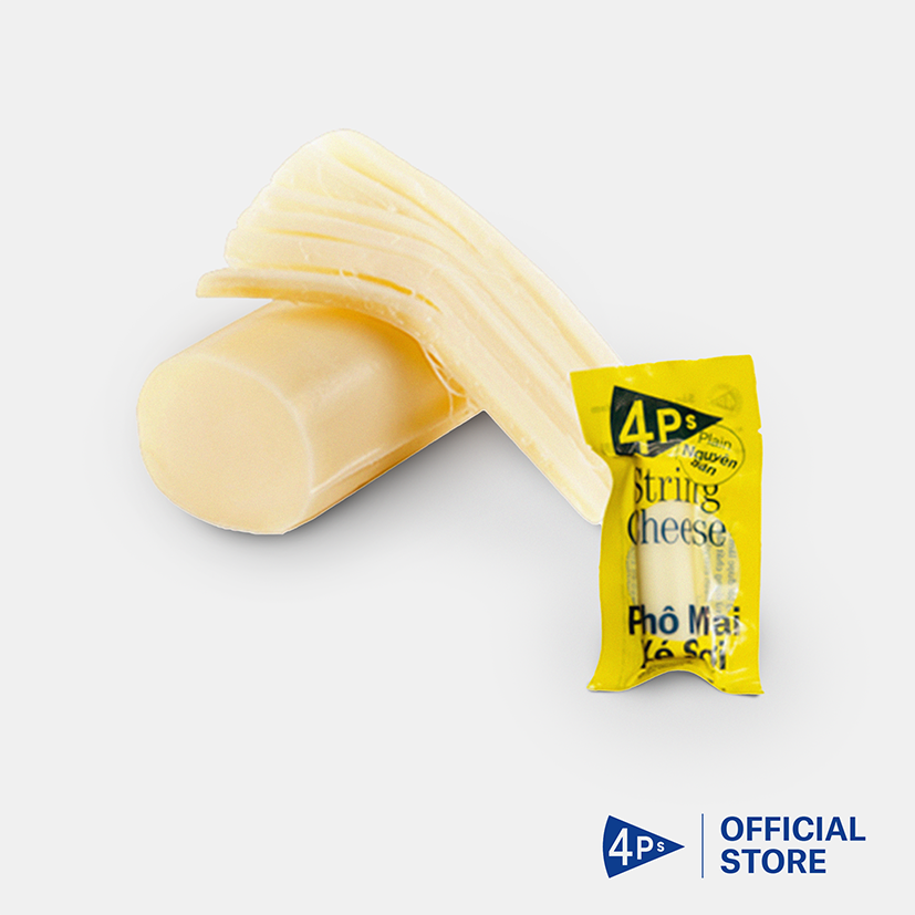 [Giao HCM] 4P's Phô mai xé sợi vị truyền thống 25G