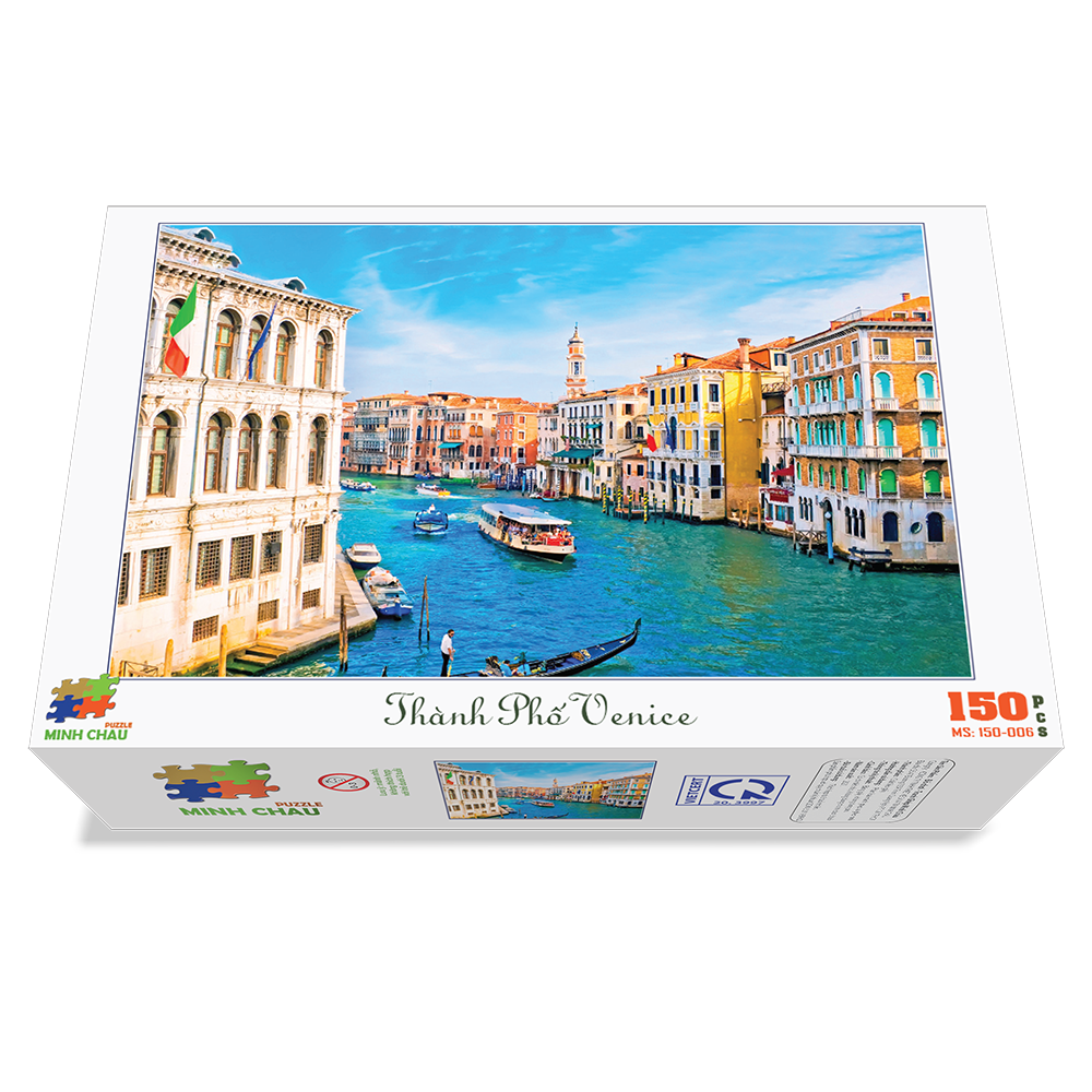 HCMBộ tranh xếp hình 150 mảnh Thành Phố Venice Ý