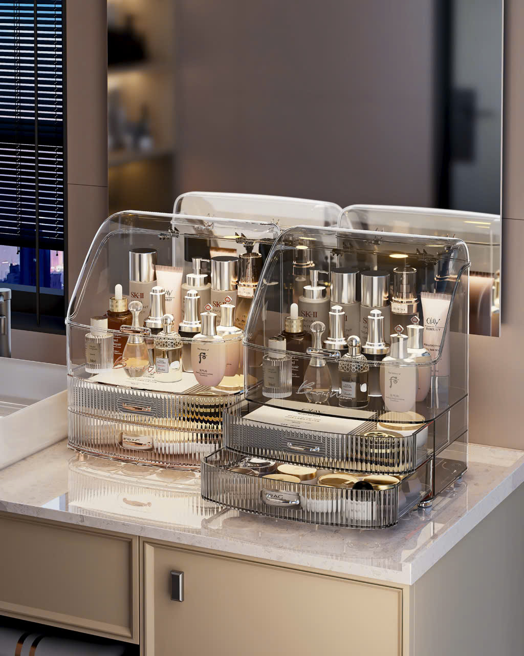  Kệ đững mỹ phẩm trang sức làm đẹp cho chị em tiện lợi 