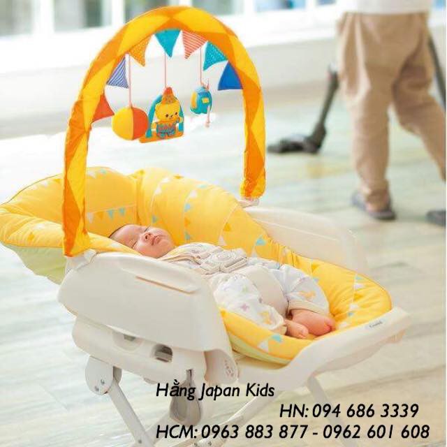 Ghế nôi cho bé đa năng vui nhộn Joy Combi
