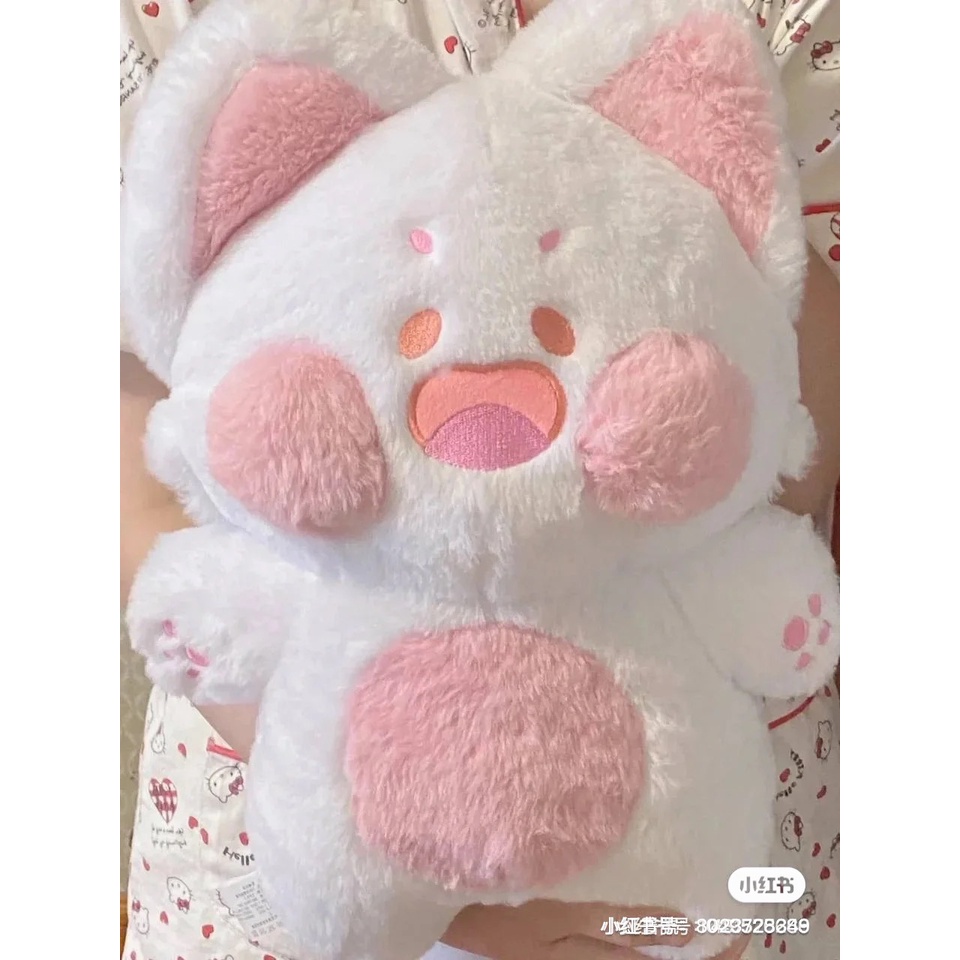 Mèo Dudu. Gấu Bông Mèo Dudu Dễ Thương 4 Màu Full Size Mèo Nhồi Bông Mềm Mại Dễ Thương Cho Bé Và Bạn Gái - SANBEO.VN