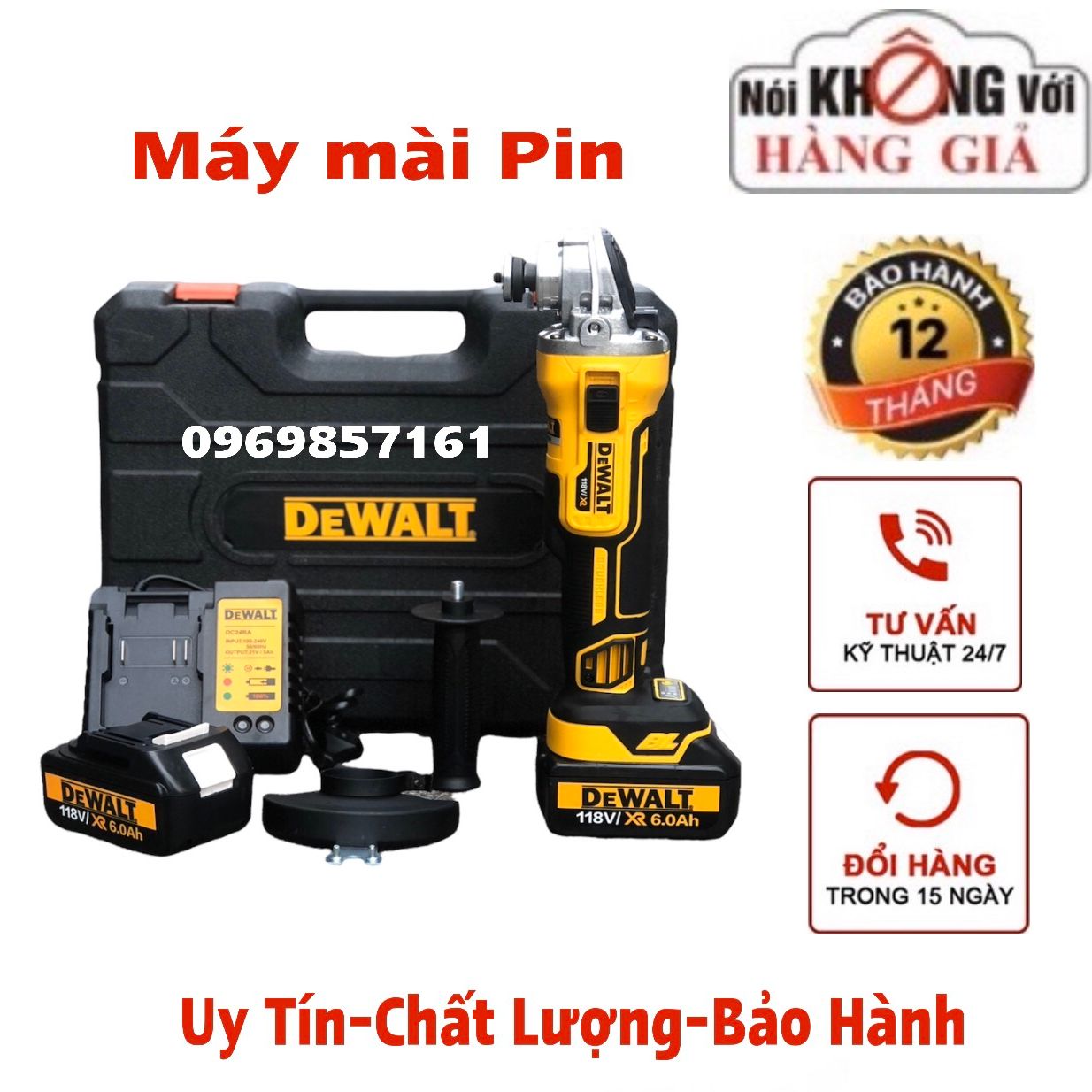 Máy mài pin,Máy cắt dùng pin Dewalt không chổi than