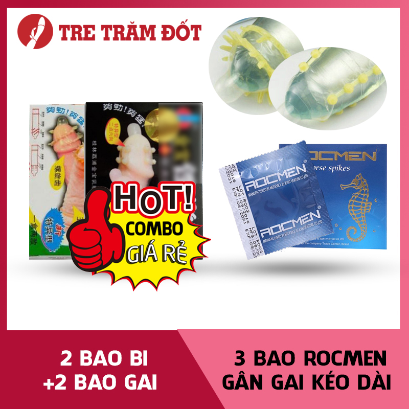 Combo hộp 3C Bao cao su gai kéo dài thời gian quan hệ hương bạc hà mát lạnh cá ngựa xanh và BỘ 2 hộp 2 cái bao cao su bi gai nổi kích thích. Bao cao su gai, bao đôn dên, bao cao su kéo dài thời gian quan hệ chống xuất tinh sớm