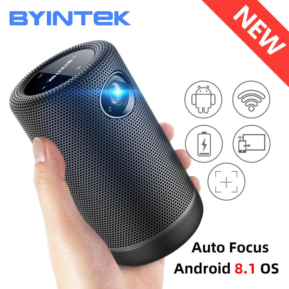 Máy chiếu Mini Byintek P30 – 6000 Lumens, HD, Android, Pin 3200 mAh